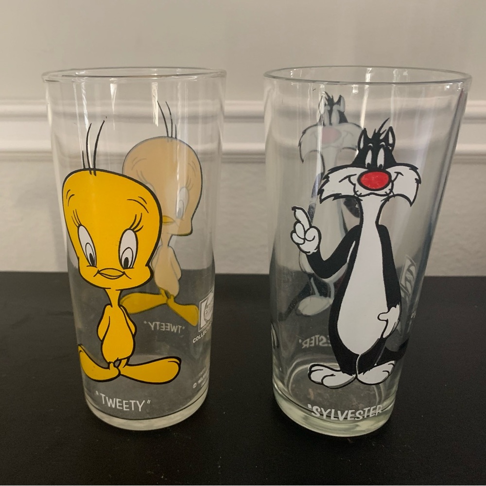 Pepsi Collectors Series Glasses 1973 Looney Tunes